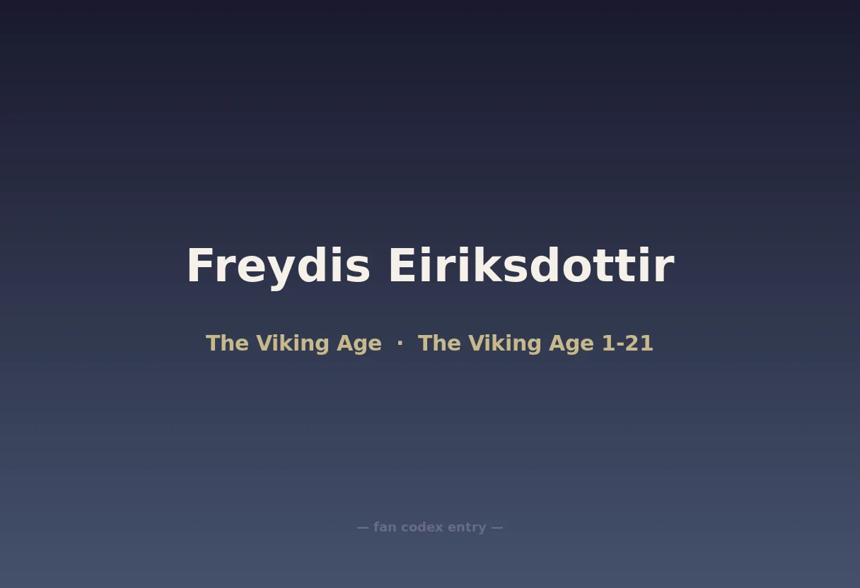 Freydis Eiriksdottir
