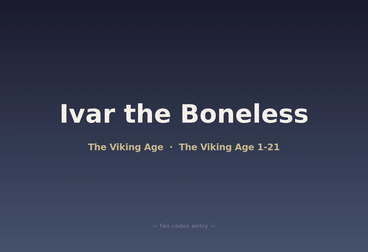 Ivar the Boneless