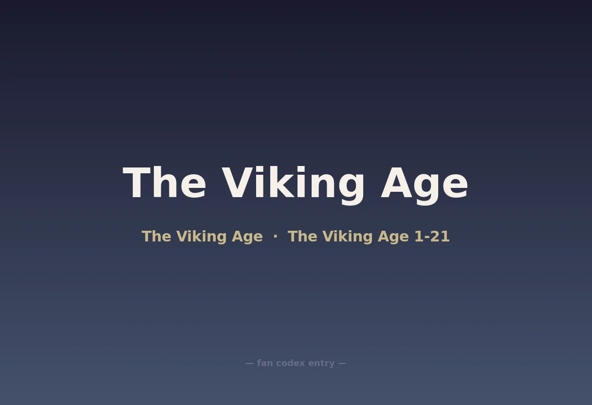 The Viking Age